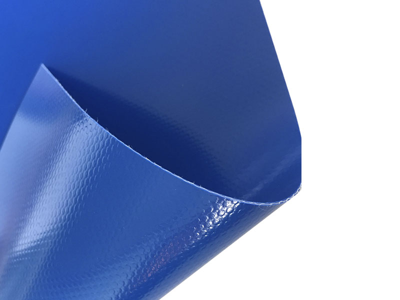 900GSM 1000D 30X30 Tirai Sisi Lori Fabrik Poliester Bersalut PVC
